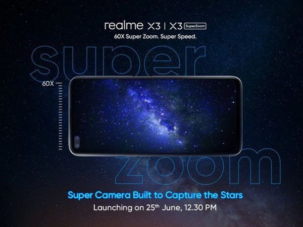 Realme X3 India launch