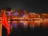 Ayodhya's record broken in Ujjain, lit up with 11.71 lakh lamps shipra