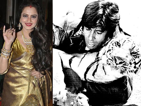 Amitabh Bachchan Real tiger fight In Khoon Pasina Film Bollywood Throwback 