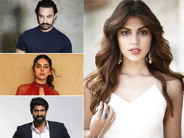 Sushant Singh Rajput Girlfriend Rhea Chakraborty phone call Aamir Khan Aditya Roy Kapoor to mahesh bhatt with several celebrities