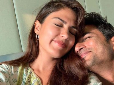 Rhea Chakraborty with Sushant Singh Rajput Rhea Chakraborty with Sushant Singh Rajput