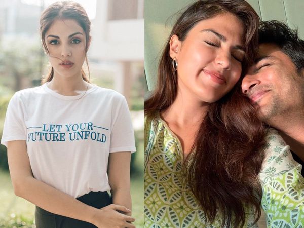 Rhea Chakraborty with Sushant Singh Rajput
