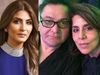 Riddhima and Neetu with Rishi Kapoor