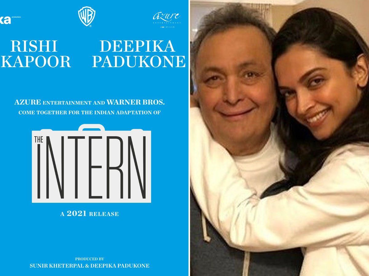 The Intern: नई फिल्म द इंटर्न में साथ दिखेगी दीपिका पादुकोण-ऋषि कपूर की