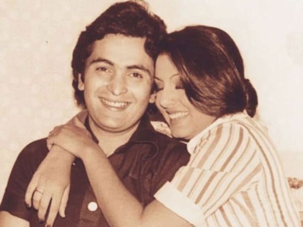 Neetu Kapoor with Husband Rishi Kapoor