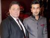 Rishi Kapoor with Son Ranbir Kapoor