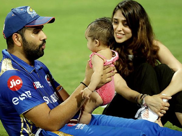 rohit sharma family