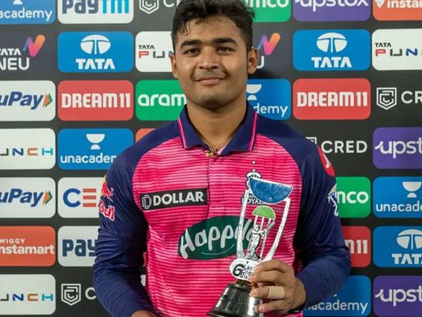 RCB vs RR, IPL 2022: Man of the match Riyan Parag