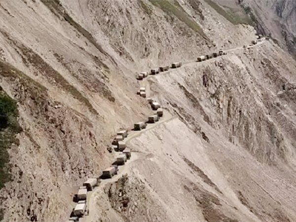 road network on India China border