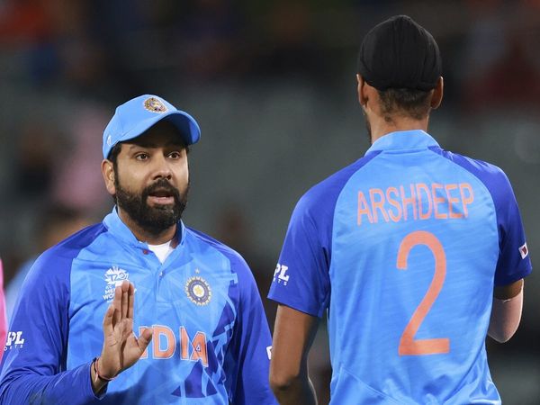rohit sharma and arshdeep singh