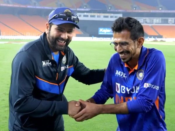 Rohit Sharma and Yuzvendra Chahal