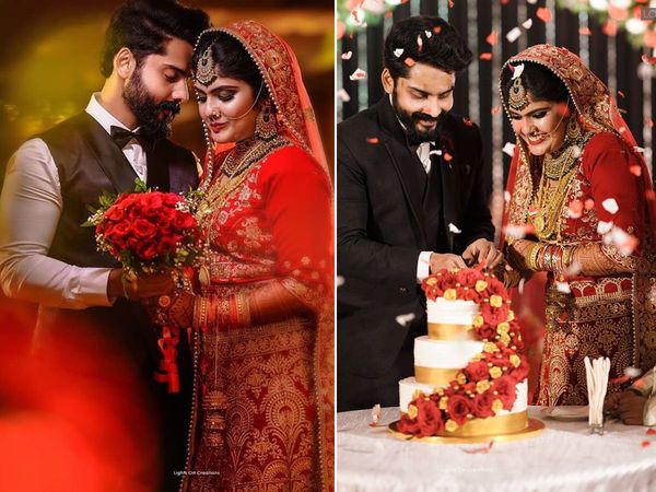 Drishyam actor Roshan Basheer Furzana Anub get married Wedding Album