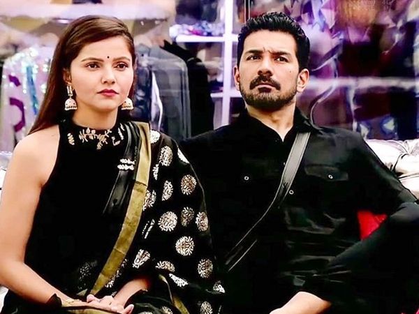 Rubina Dilaik with Abhinav Shukla