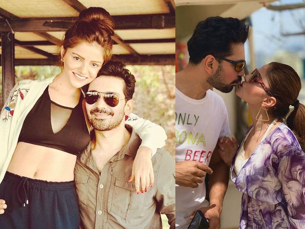 Rubina Dilaik with Abhinav Shukla