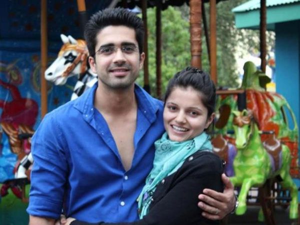 Rubina Dilaik with Avinash Sachdev