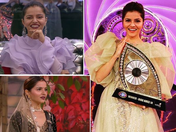 Rubina Dilaik Fashion Journey in Bigg Boss 14 Check TV Actress Stunning Looks