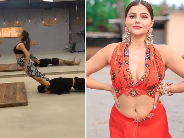 Jhalak Dikhhla Jaa 10: Rubina Dilaik & Sanam Johar practice CHALLENGING dance move Video- 