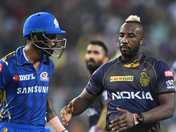 hardik pandya and andre russell
