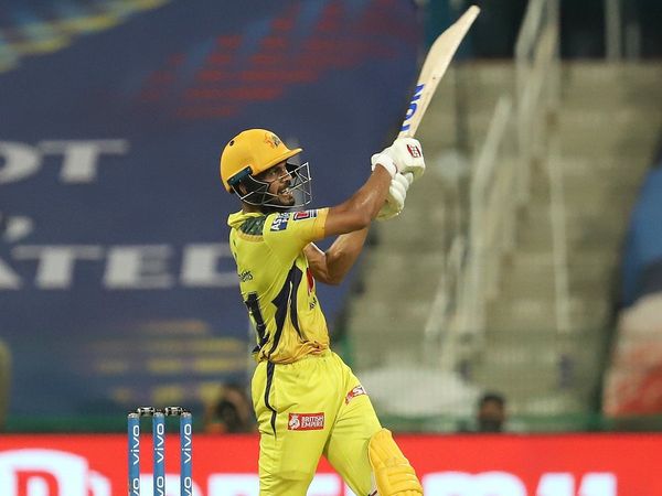 CSK vs RR: Ruturaj Gaikwad hits 108 meters six