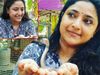 TV Show And South Indian actress Praveena holds a snake After rescue Video