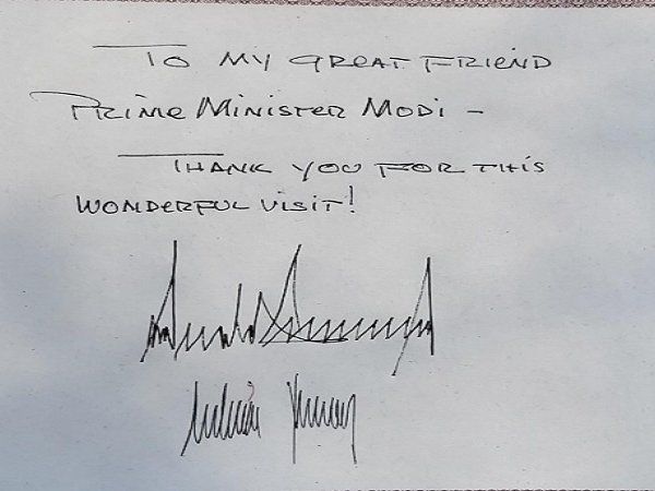 Mahatama Gandhi का नाम विजिटर रजिस्टर में न लिखकर ट्रंप- मोदी ने रचा इतिहास, कांग्रेस ने कसा तंज