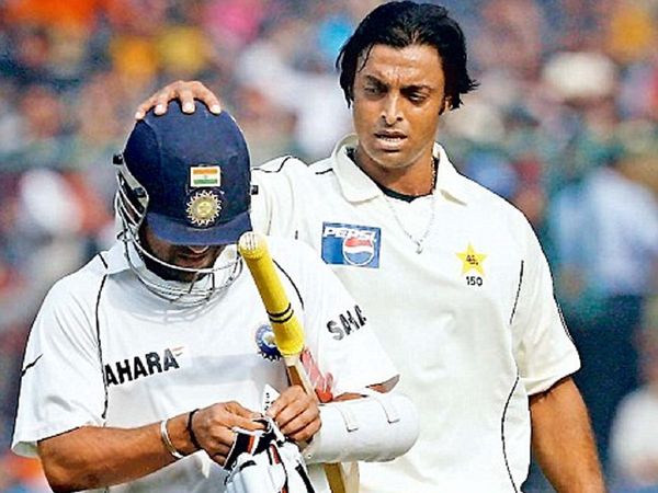 Sachin Tendulkar and Shoaib Akhtar