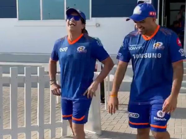 Sachin Tendulkar in UAE: IPL 2021 Mumbai Indians team