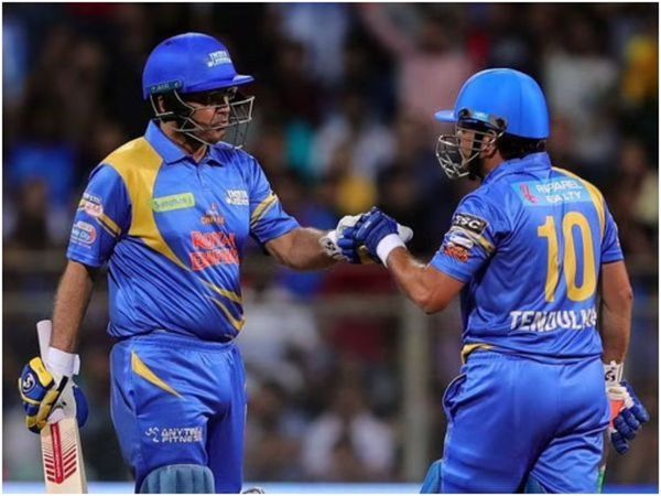 Sachin Tendulkar and virender sehwag