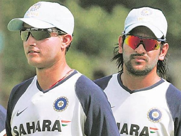 sourav ganguly and ms dhoni