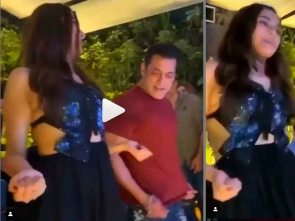 salman khan dance with Dabangg-3 Girl Saiee manjrekar Watch video
