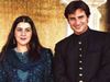 Saif ali khan with Amrita Singh