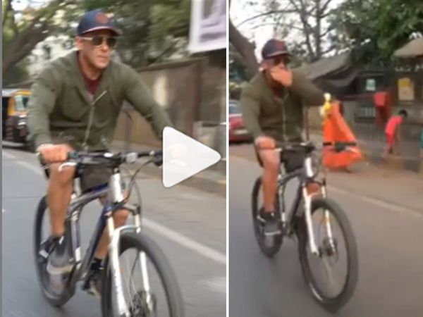Salman Khan happy republic day Dabang khan motivate fans For Fitness by cycling Watch Video
