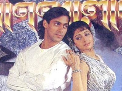 salman and sridevi in chandra mukhi salman and sridevi in chandra mukhi