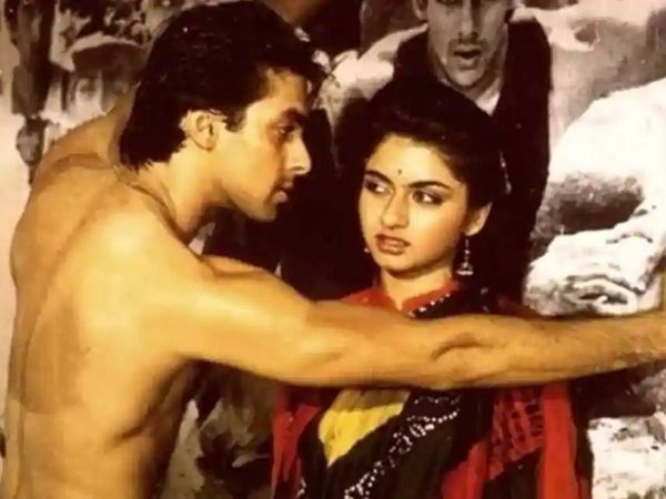 Salman Khan and Bhagyashree