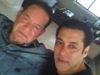 Salman Khan with father Salim Khan