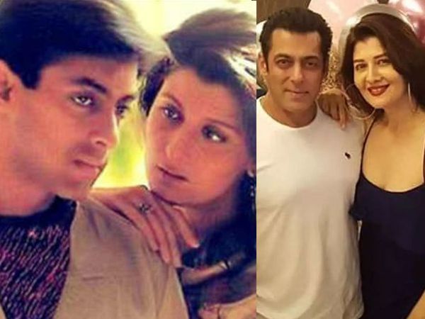 Salman Khan with Sangeeta Bijlani