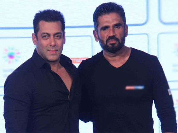 Salman Khan and Suniel Shetty