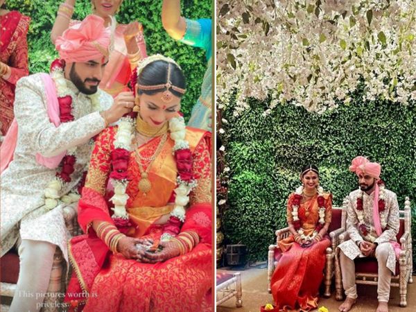 TV Show Everest And Rajinikanth Darbar Actress Shamata Anchan Gets Married Check Wedding Photos