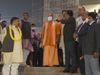 CM Yogi Adityanath reviews inauguration event of kashi Vishwanath dham 