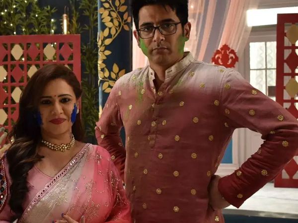 Sameer Sharma with Pooja Joshi