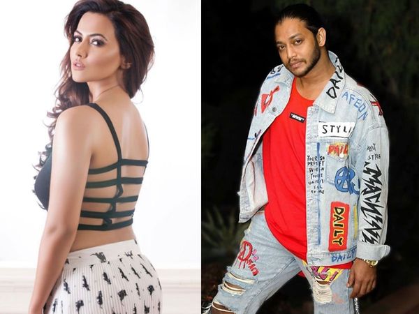 Sana Khan and Melvin Louis