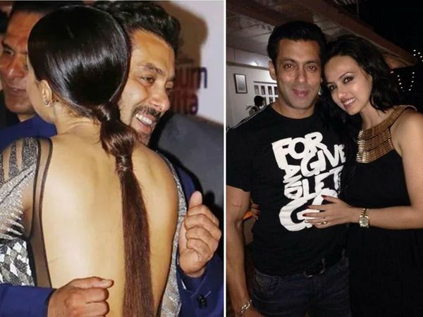 Salman Khan uncomfortable Hug Sana Khan Throwback Photos TV Actress clarified in interview