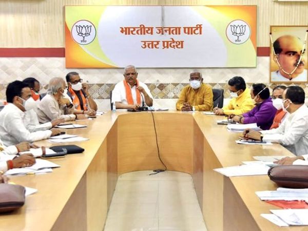 BL Santosh visits UP, party preparing for mission 2022 polls  