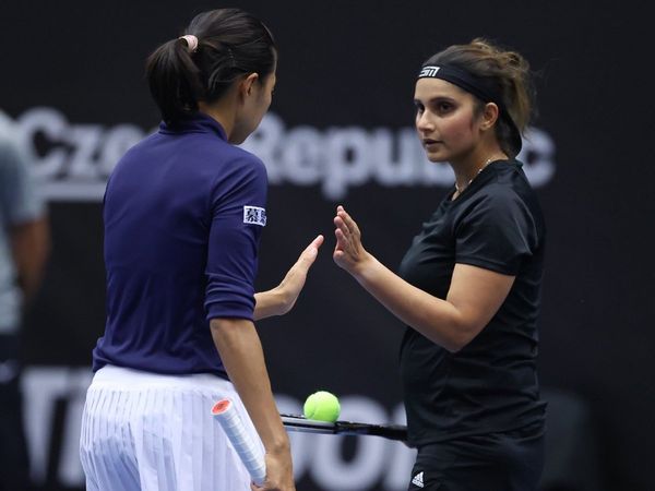 Sania Mirza and Zhang Shuai