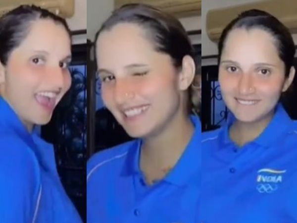 sania mirza dance video