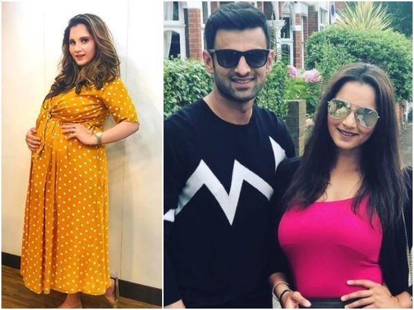 Sania Mirza pre and post pregnancy