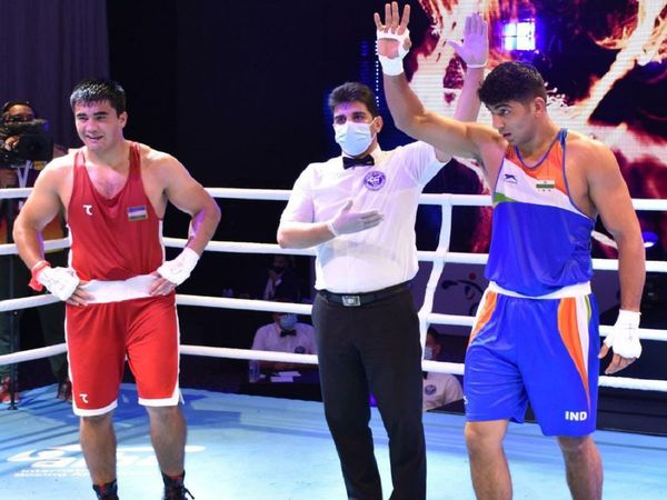 Sanjeet Kumar wins Gold Medal in Asian Boxing Championships