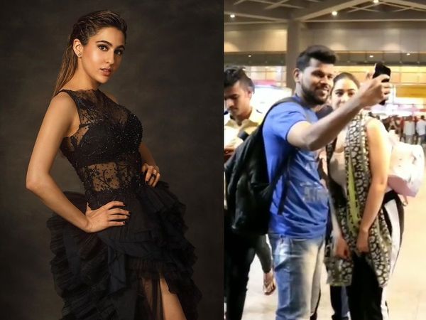 Sara Ali Khan Video: सेल्फी के लिए सारा अली खान के बहुत करीब आ गया फैन, एक्ट्रेस ने दिया ऐसा रिएक्शन