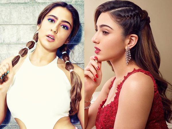 Sara Ali Khan Hairstyles