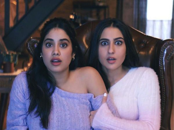 sara ali khan and janhvi kapoor